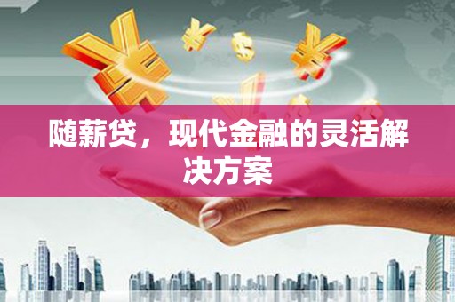 荥阳随薪贷，现代金融的灵活解决方案