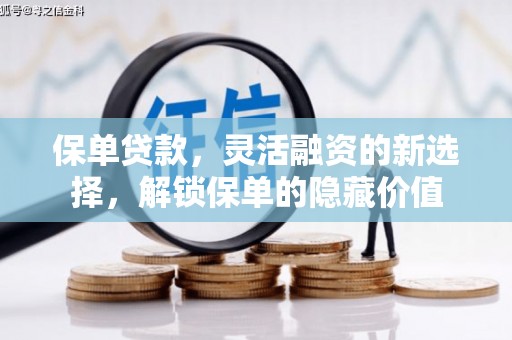 荥阳保单贷款，灵活融资的新选择，解锁保单的隐藏价值