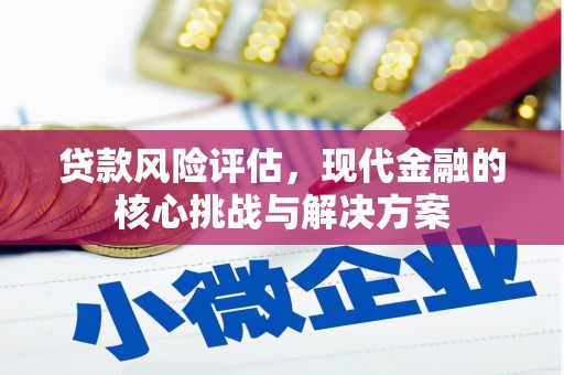 荥阳贷款风险评估，现代金融的核心挑战与解决方案