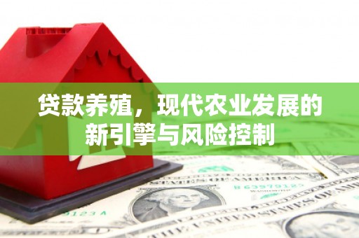 荥阳贷款养殖，现代农业发展的新引擎与风险控制