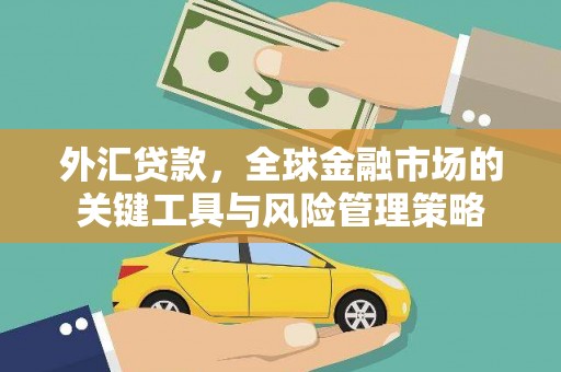 荥阳外汇贷款，全球金融市场的关键工具与风险管理策略
