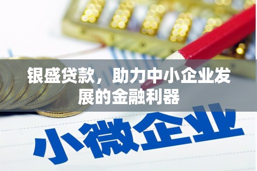荥阳银盛贷款，助力中小企业发展的金融利器