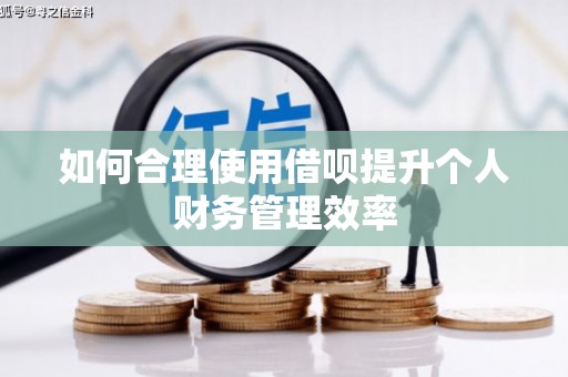 荥阳如何合理使用借呗提升个人财务管理效率