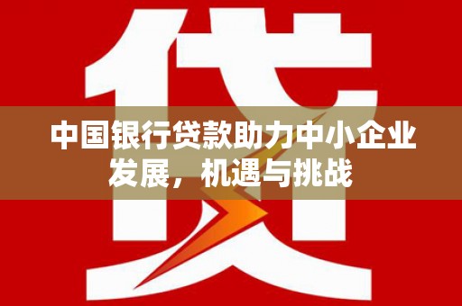 荥阳中国银行贷款助力中小企业发展，机遇与挑战