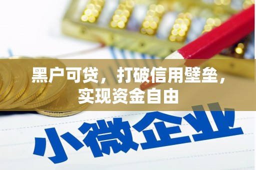 荥阳黑户可贷，打破信用壁垒，实现资金自由