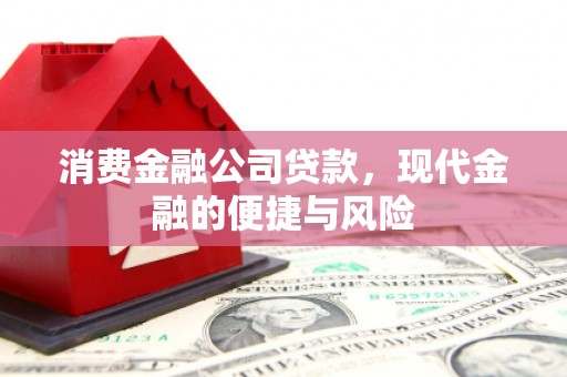 荥阳消费金融公司贷款，现代金融的便捷与风险