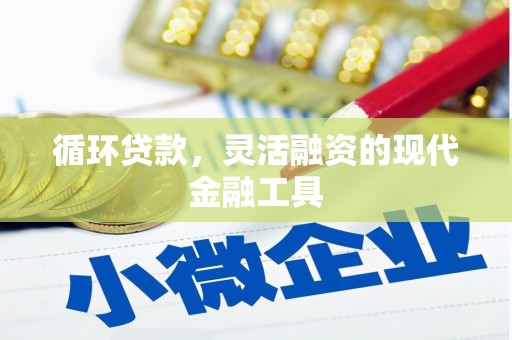 荥阳循环贷款，灵活融资的现代金融工具