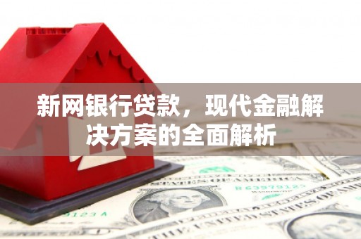 荥阳新网银行贷款，现代金融解决方案的全面解析