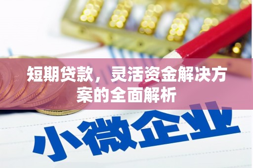 荥阳短期贷款，灵活资金解决方案的全面解析
