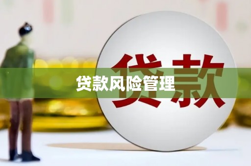 荥阳贷款风险管理