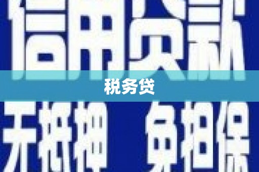 荥阳税务贷