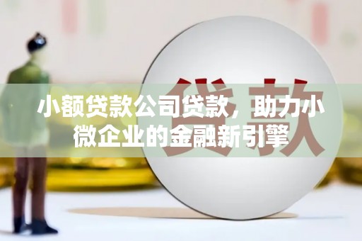 荥阳小额贷款公司贷款，助力小微企业的金融新引擎