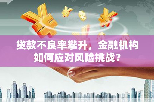荥阳贷款不良率攀升，金融机构如何应对风险挑战？