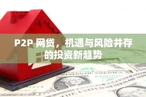 荥阳P2P 网贷，机遇与风险并存的投资新趋势