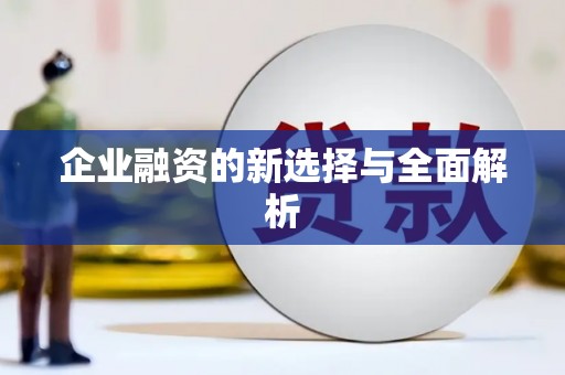荥阳企业融资的新选择与全面解析